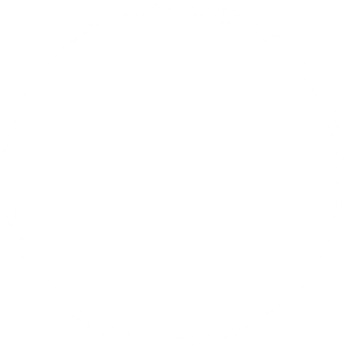 White circle frame.